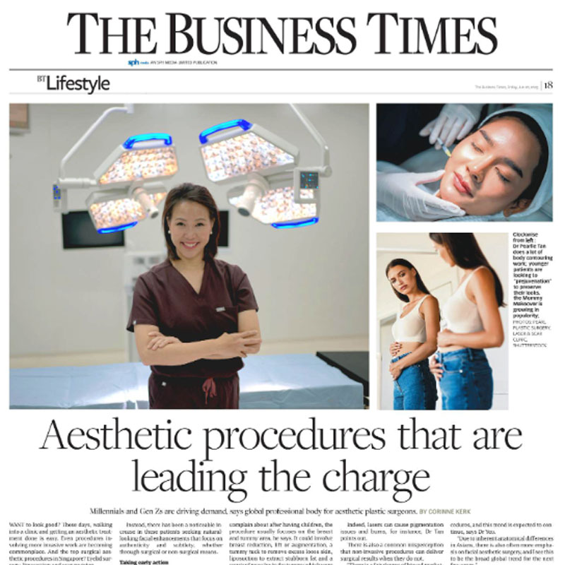 The Business Times - Aesthetic procedures that are leading the charge