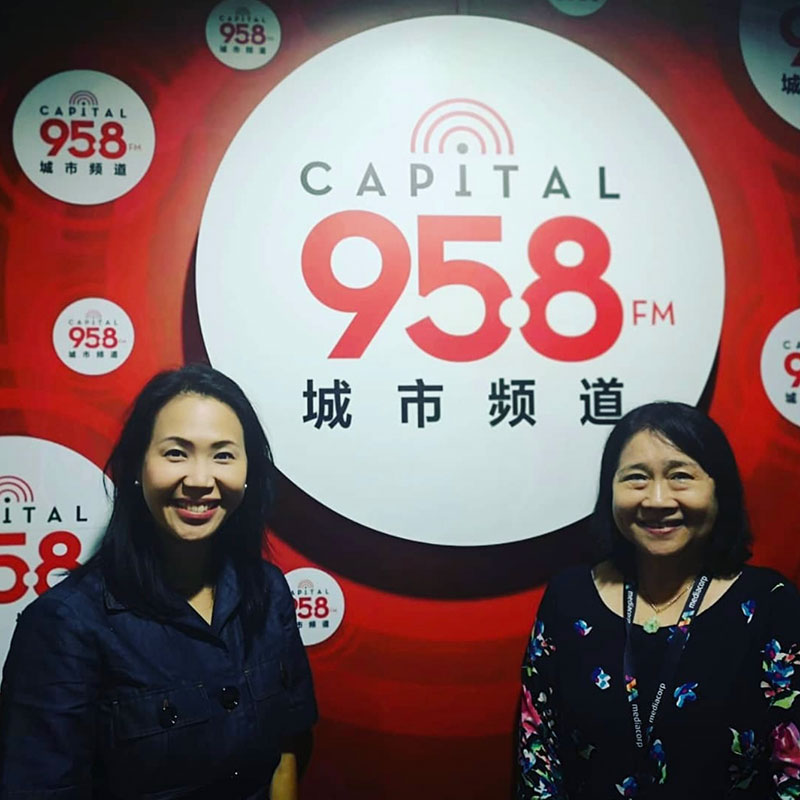 Radio Interview at Capital 95.8