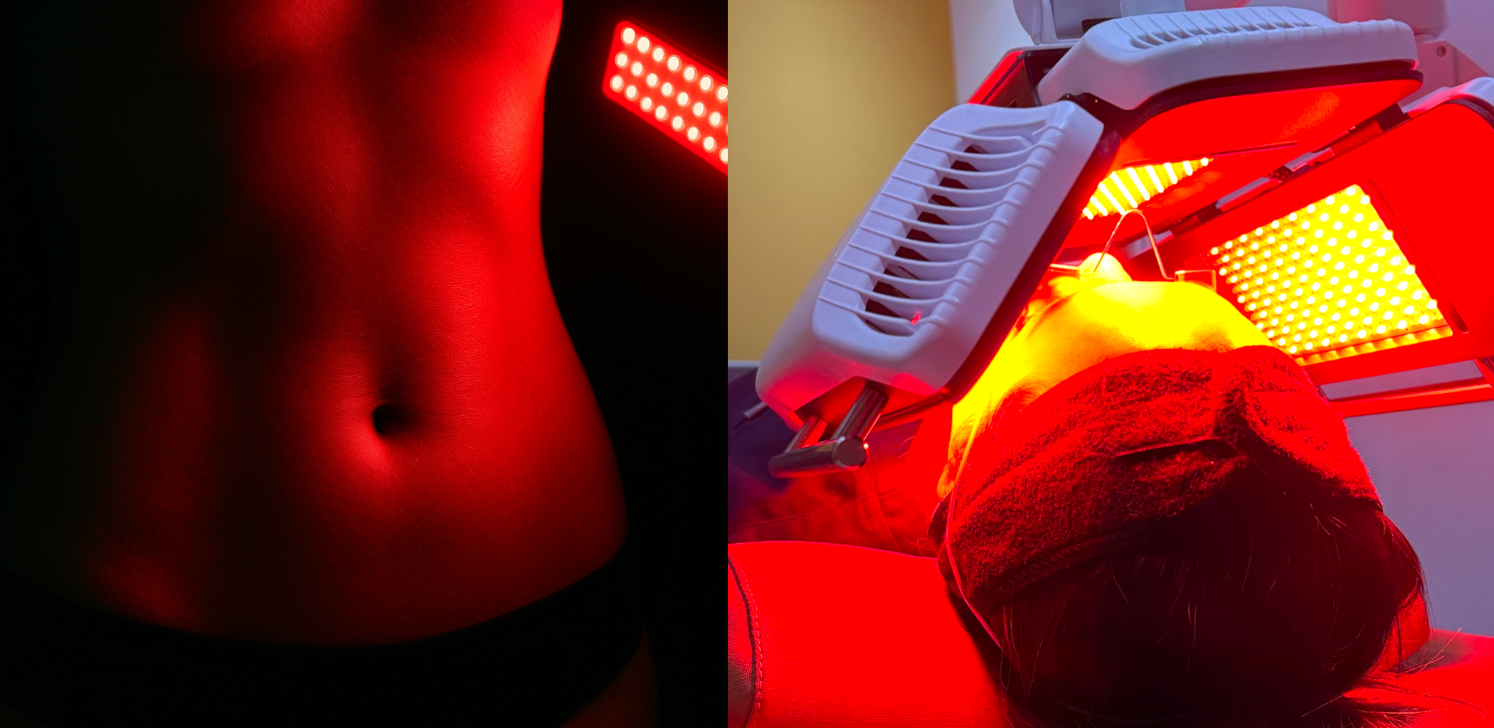 LED light therapy treatment for skin healing recovery and rejuvenation Singapore.