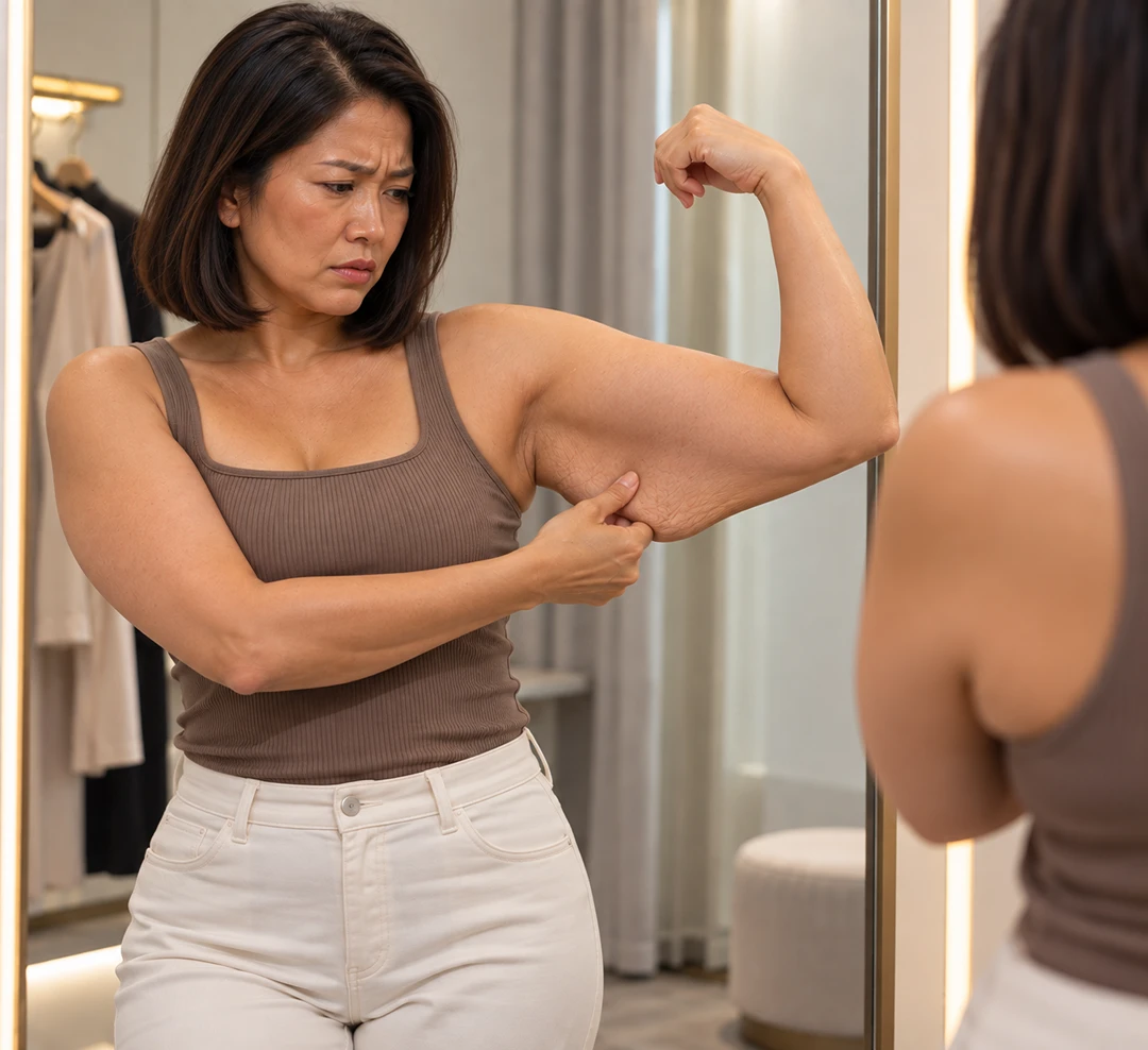 brachioplasty Singapore arm lift surgery excess upper arm skin removal.