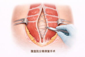 腹直肌分离修复手术