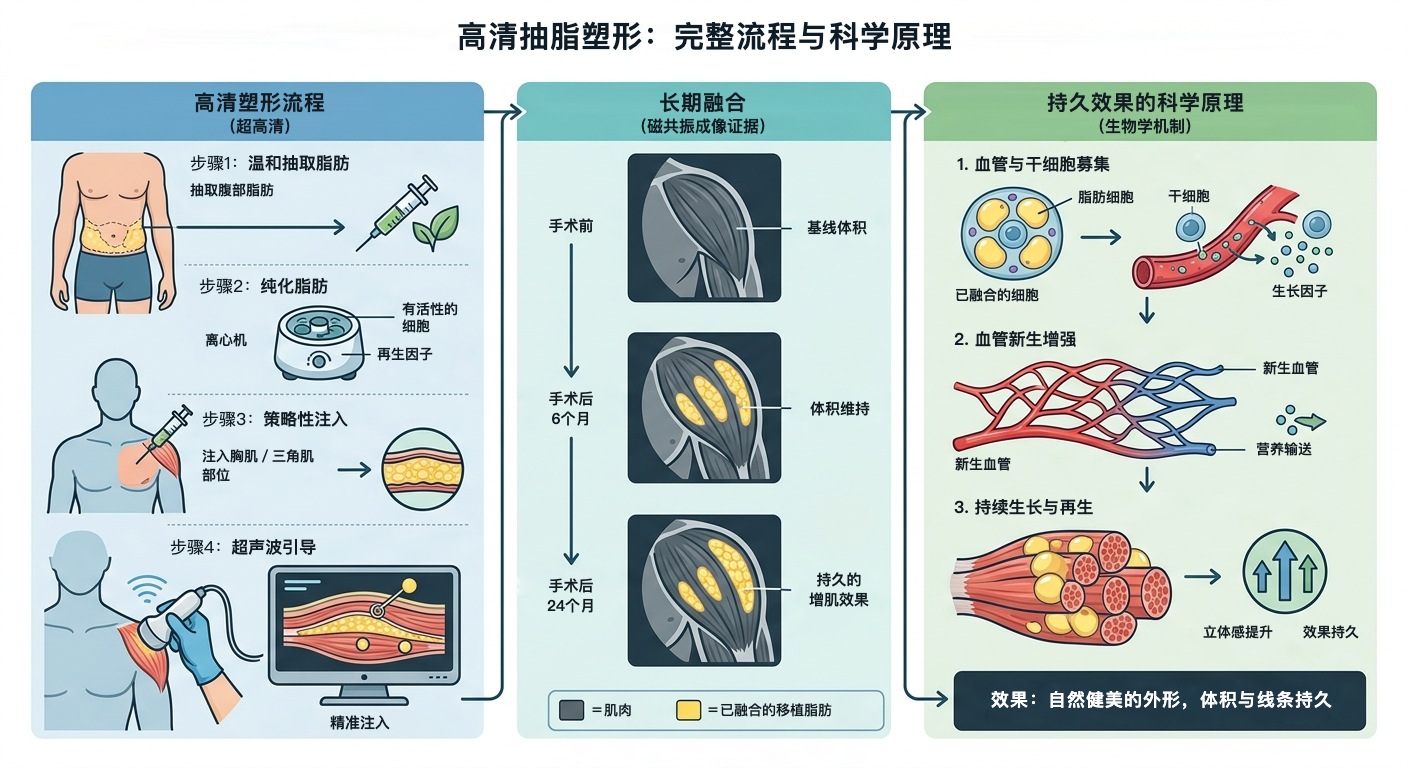 高清抽脂塑形：完整流程与科学原理